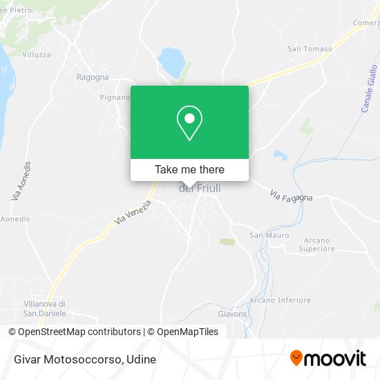 Givar Motosoccorso map