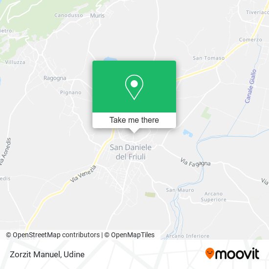 Zorzit Manuel map