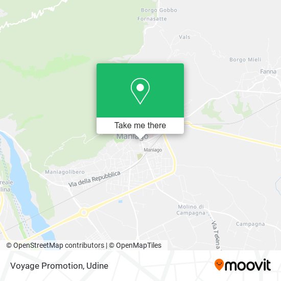 Voyage Promotion map