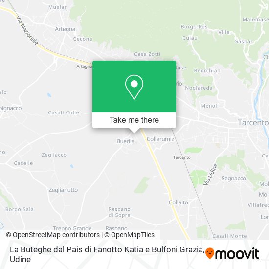 La Buteghe dal Pais di Fanotto Katia e Bulfoni Grazia map