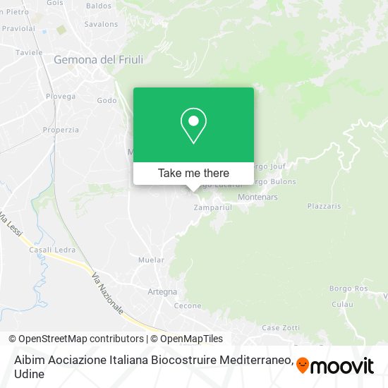 Aibim Aociazione Italiana Biocostruire Mediterraneo map