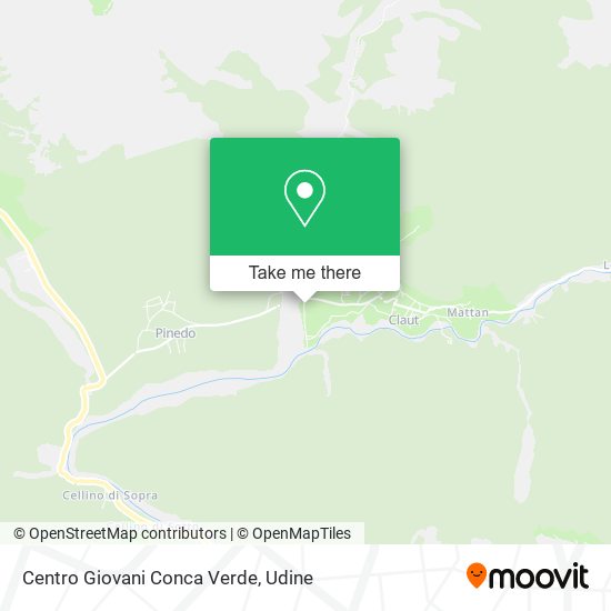 Centro Giovani Conca Verde map
