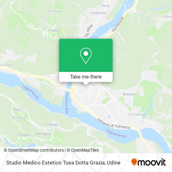 Studio Medico Estetico Tusa Dotta Grazia map