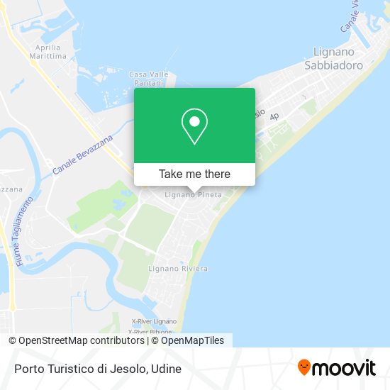 Porto Turistico di Jesolo map
