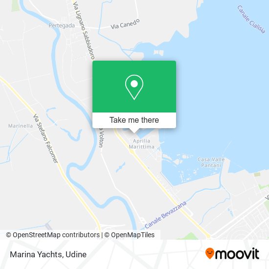 Marina Yachts map