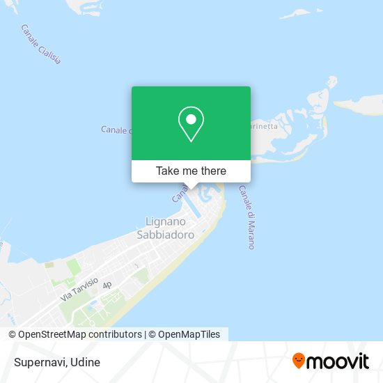 Supernavi map