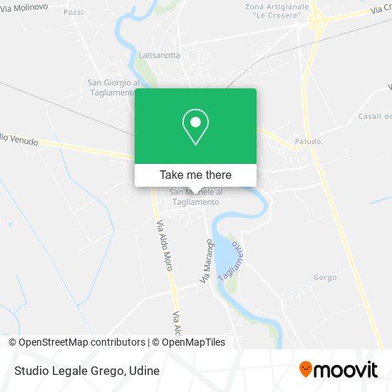 Studio Legale Grego map