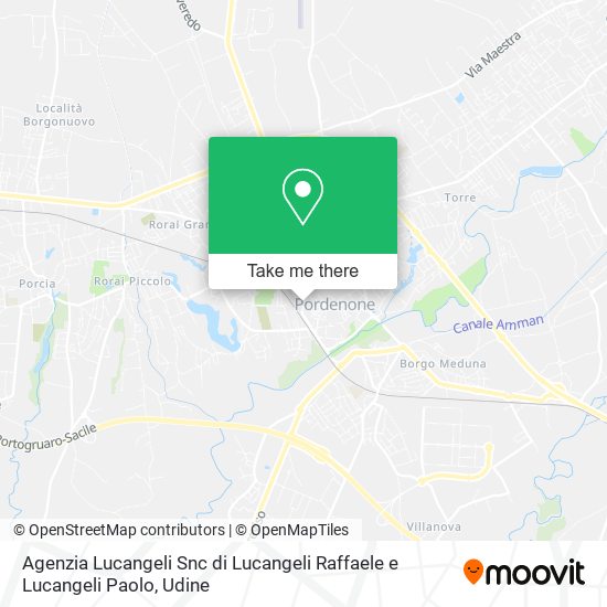 Agenzia Lucangeli Snc di Lucangeli Raffaele e Lucangeli Paolo map