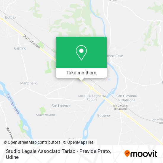 Studio Legale Associato Tarlao - Previde Prato map