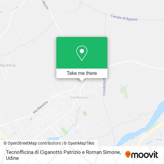 Tecnofficina di Ciganotto Patrizio e Roman Simone map