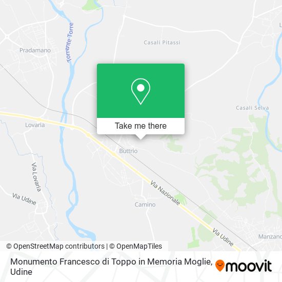 Monumento Francesco di Toppo in Memoria Moglie map