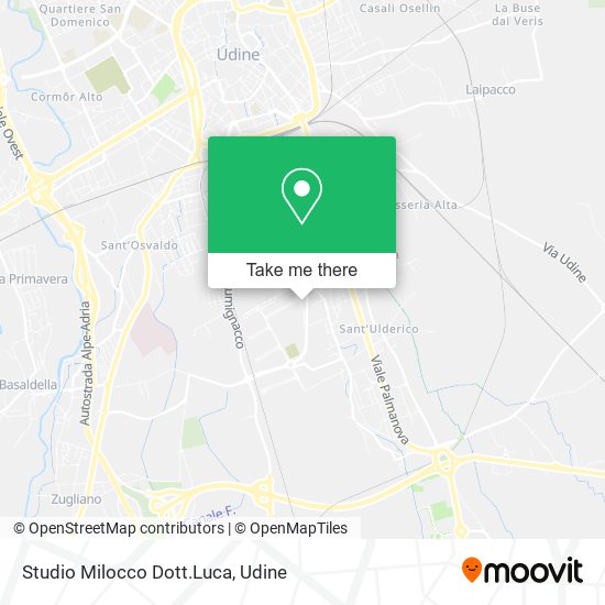 Studio Milocco Dott.Luca map