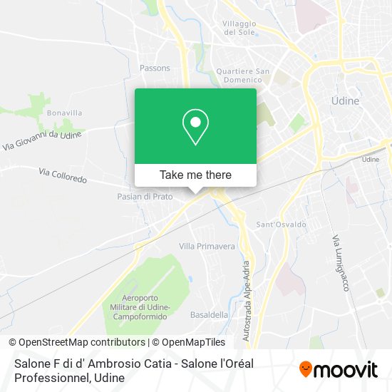 Salone F di d' Ambrosio Catia - Salone l'Oréal Professionnel map