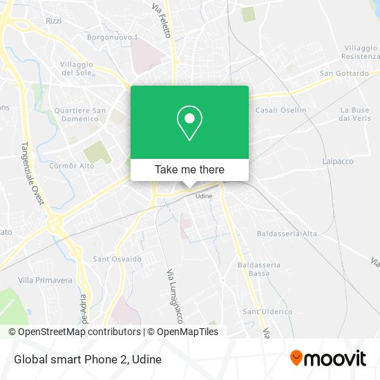 Global smart Phone 2 map