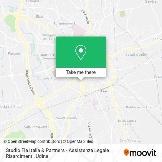 Studio Fla Italia & Partners - Assistenza Legale Risarcimenti map