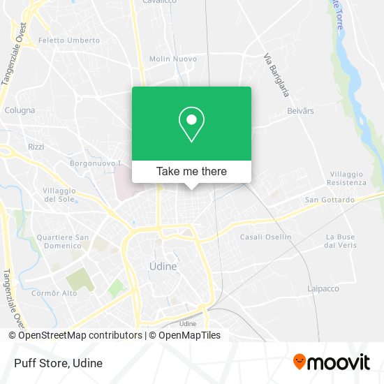 Puff Store map