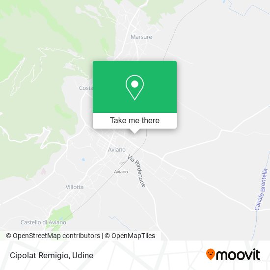 Cipolat Remigio map