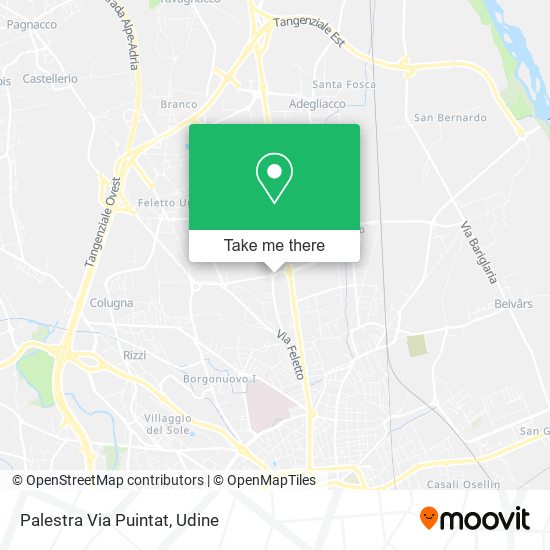 Palestra Via Puintat map