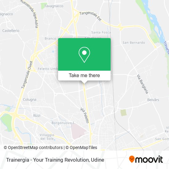 Trainergia - Your Training Revolution map