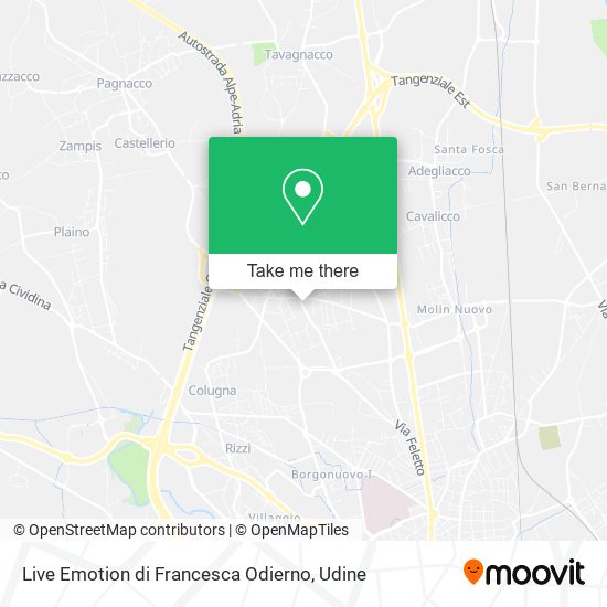 Live Emotion di Francesca Odierno map