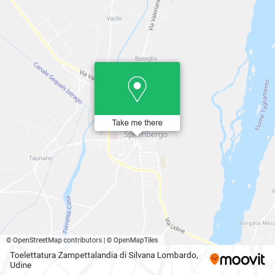 Toelettatura Zampettalandia di Silvana Lombardo map