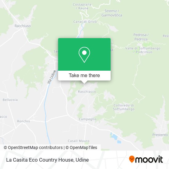 La Casita Eco Country House map