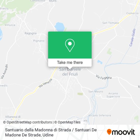 Santuario della Madonna di Strada / Santuari De Madone De Strade map