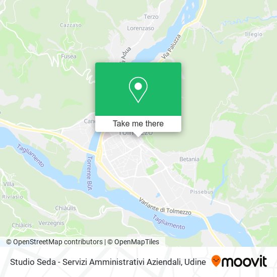 Studio Seda - Servizi Amministrativi Aziendali map