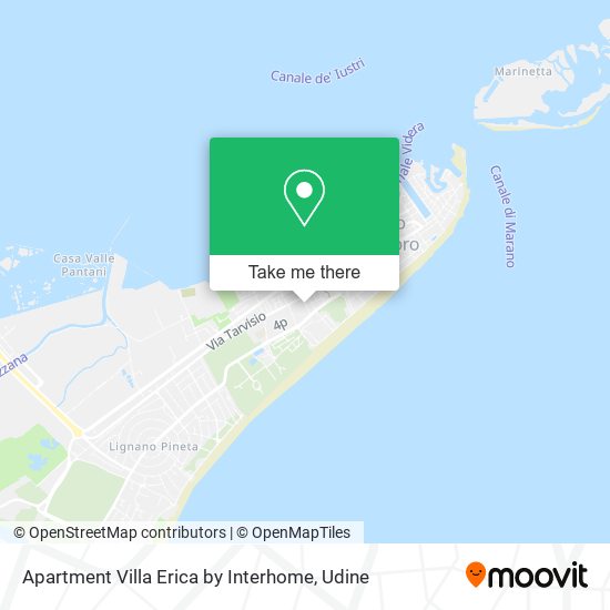 Apartment Villa Erica by Interhome map