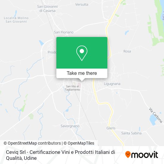 Ceviq Srl - Certificazione Vini e Prodotti Italiani di Qualità map