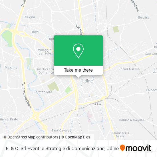 E. & C. Srl Eventi e Strategie di Comunicazione map