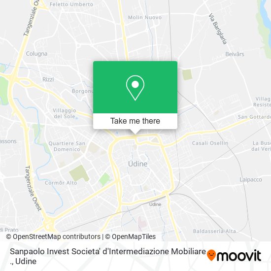 Sanpaolo Invest Societa' d'Intermediazione Mobiliare . map