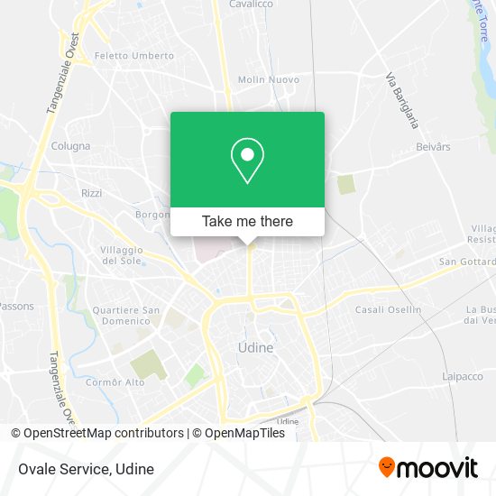 Ovale Service map