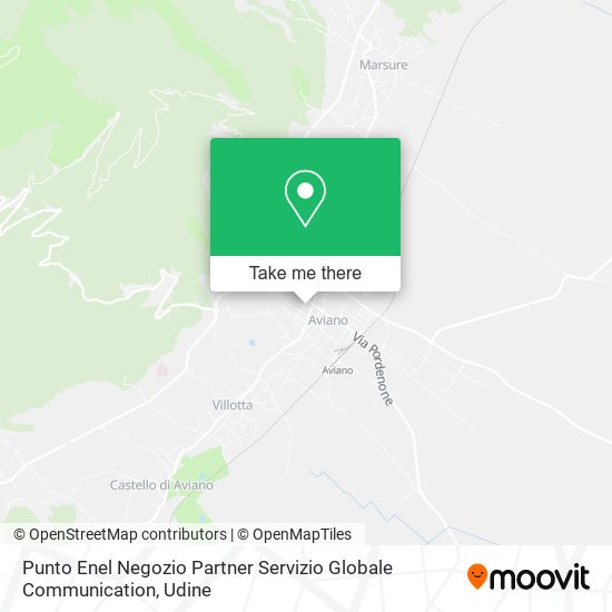 Punto Enel Negozio Partner Servizio Globale Communication map