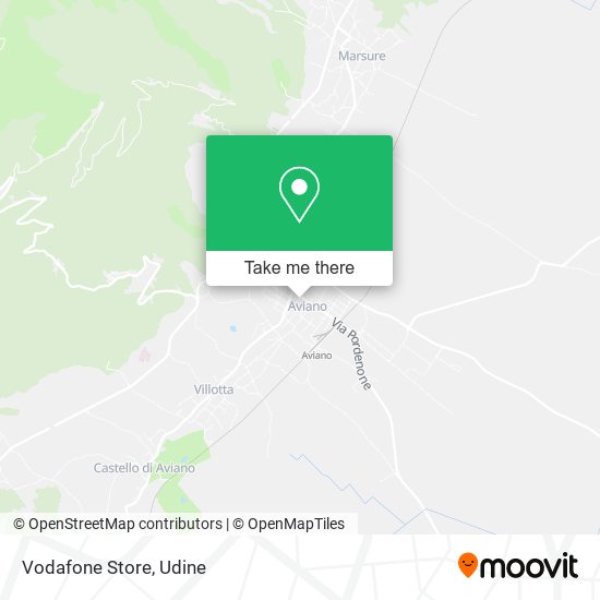 Vodafone Store map