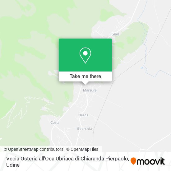 Vecia Osteria all'Oca Ubriaca di Chiaranda Pierpaolo map