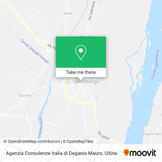 Agenzia Consulenze Italia di Deganis Mauro map