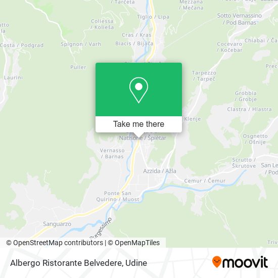 Albergo Ristorante Belvedere map