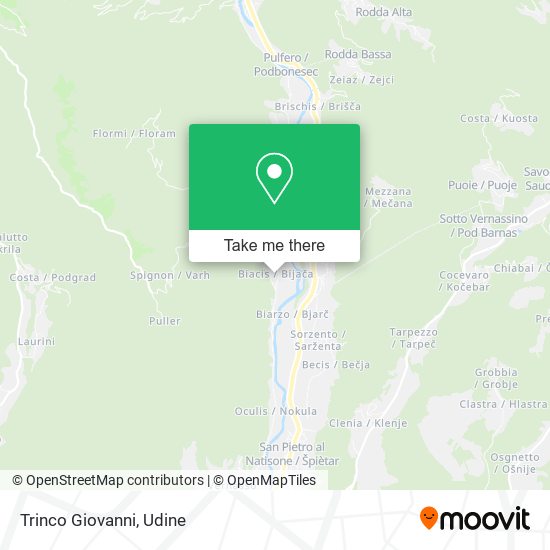 Trinco Giovanni map