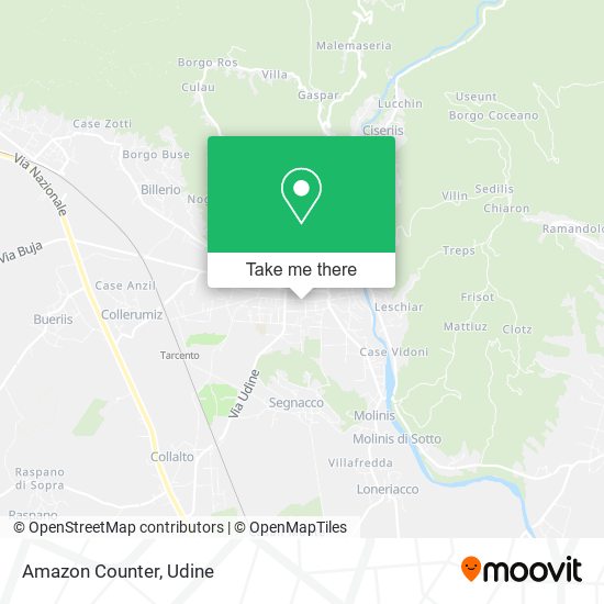 Amazon Counter map