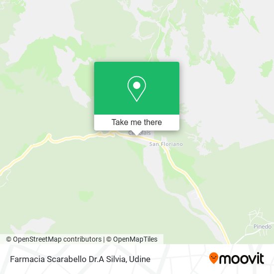 Farmacia Scarabello Dr.A Silvia map