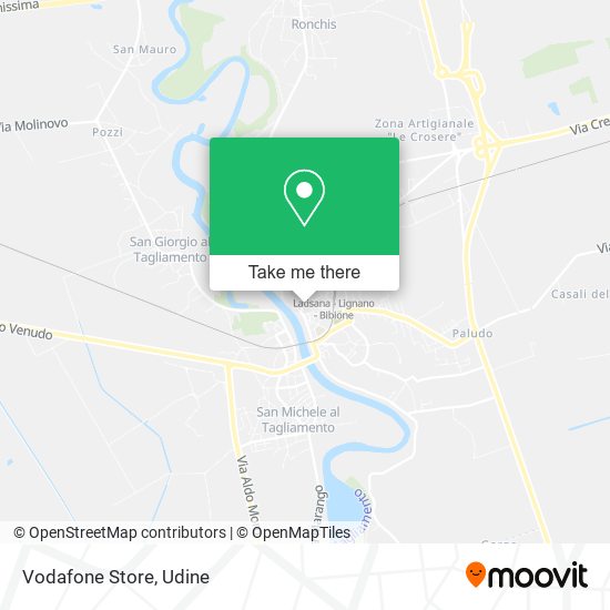 Vodafone Store map