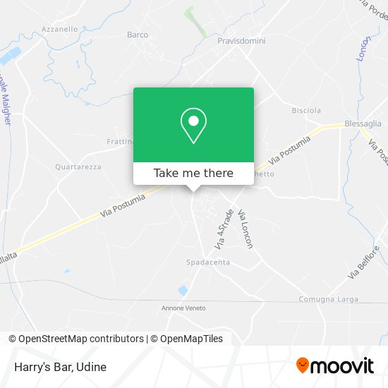 Harry's Bar map