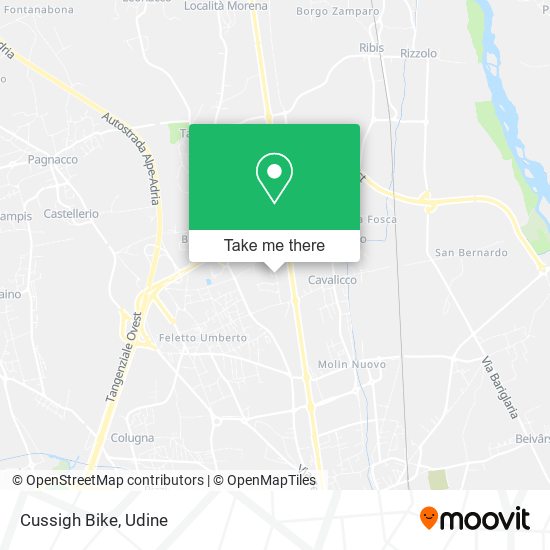 Cussigh Bike map