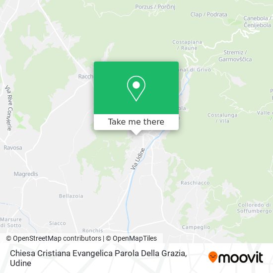 Chiesa Cristiana Evangelica Parola Della Grazia map