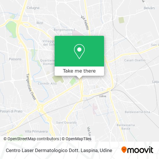 Centro Laser Dermatologico Dott. Laspina map