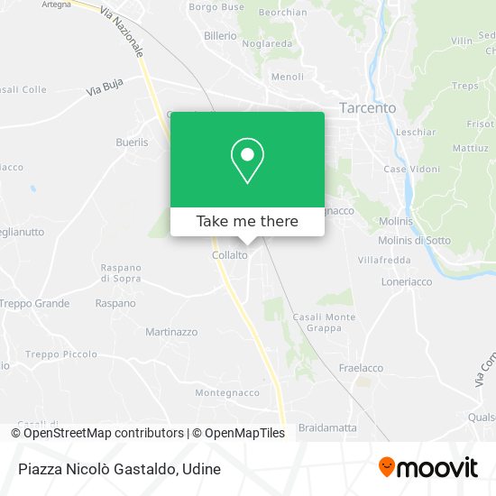 Piazza Nicolò Gastaldo map