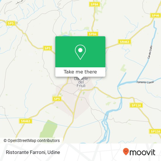 Ristorante Farroni, Piazza Vittorio Emanuele, 26 33038 San Daniele del Friuli map