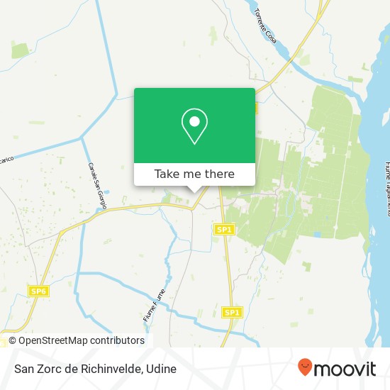 San Zorc de Richinvelde map