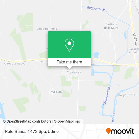 Rolo Banca 1473 Spa map